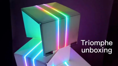 Triomphe-The World's Most Shiny Stool vs Display Table